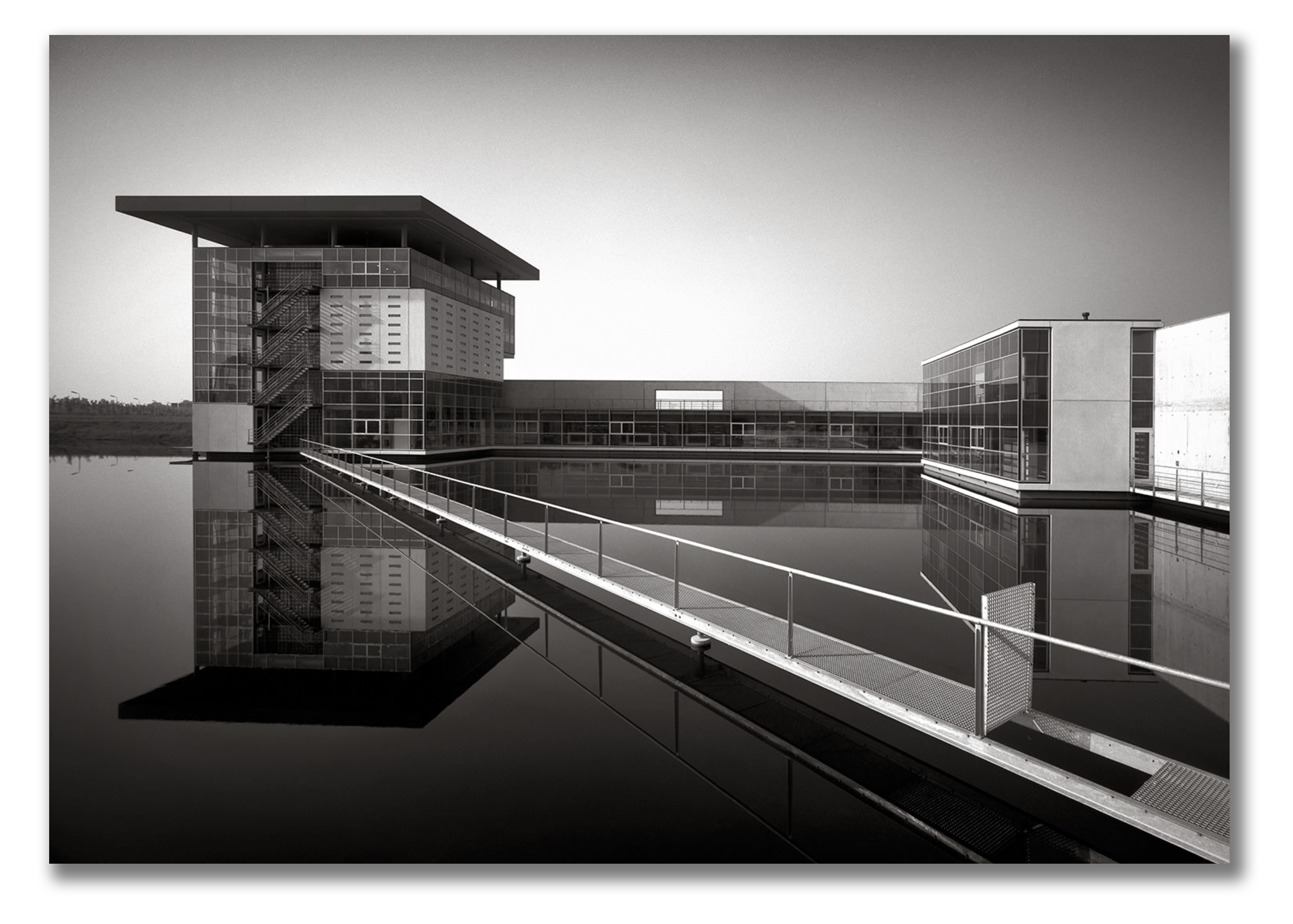 Haans gebouw Tilburg, steiger