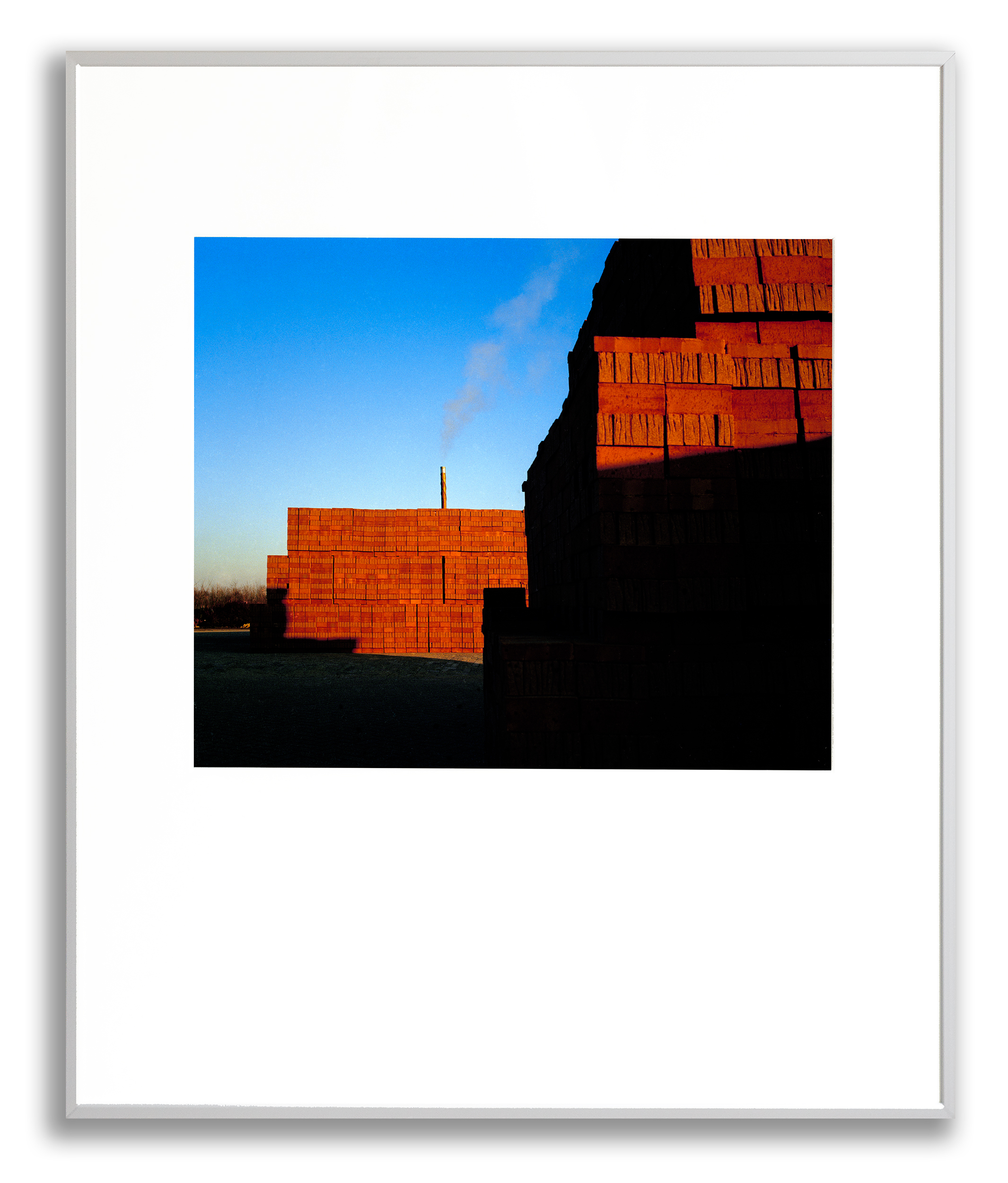 Stenen met schoorsteen, bouwterrein Tiel