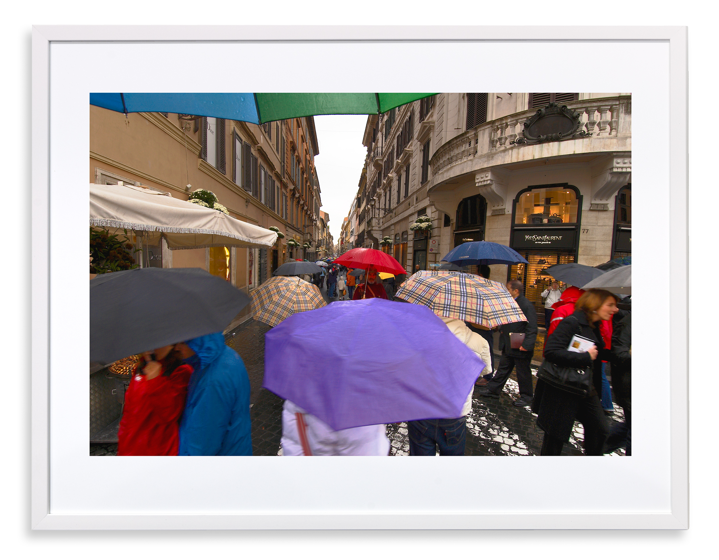 Spaanse Trappen met paraplu's