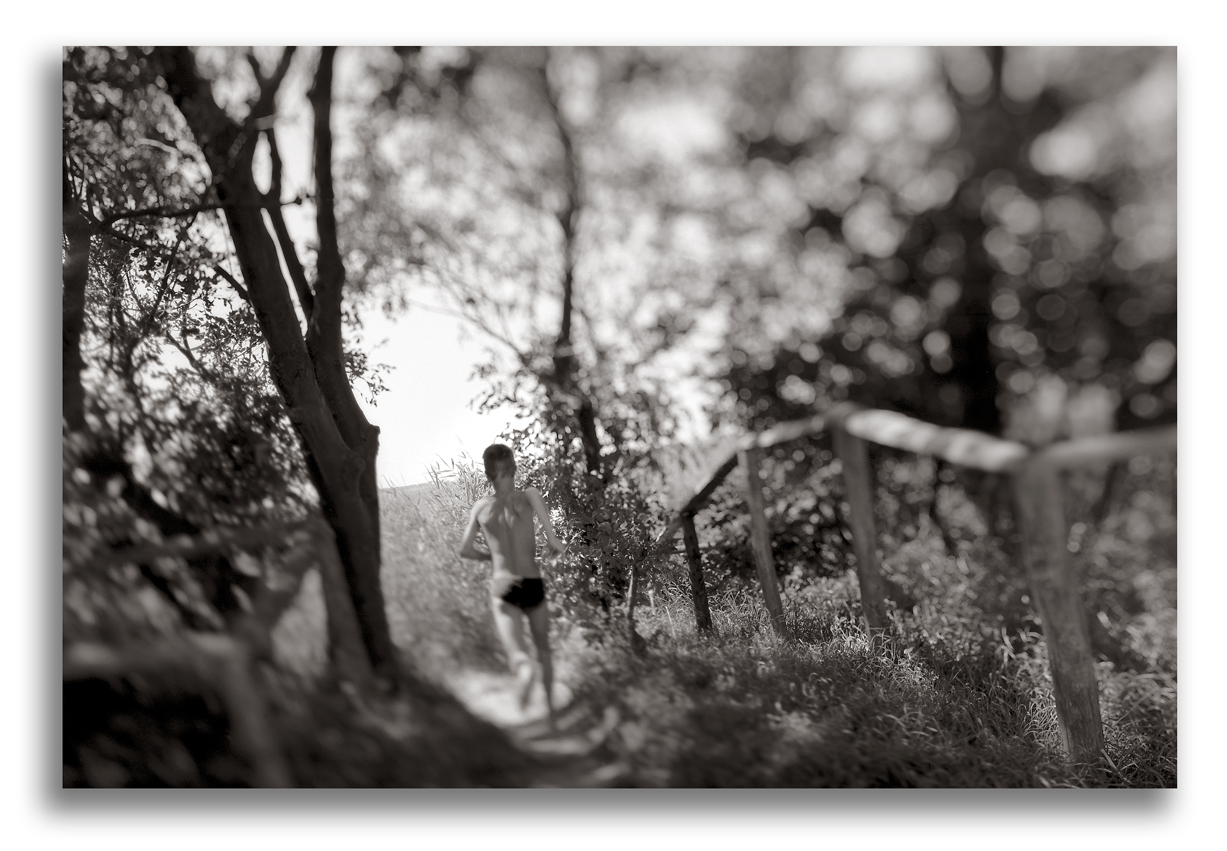 Paadje met jongetje, Ruegen